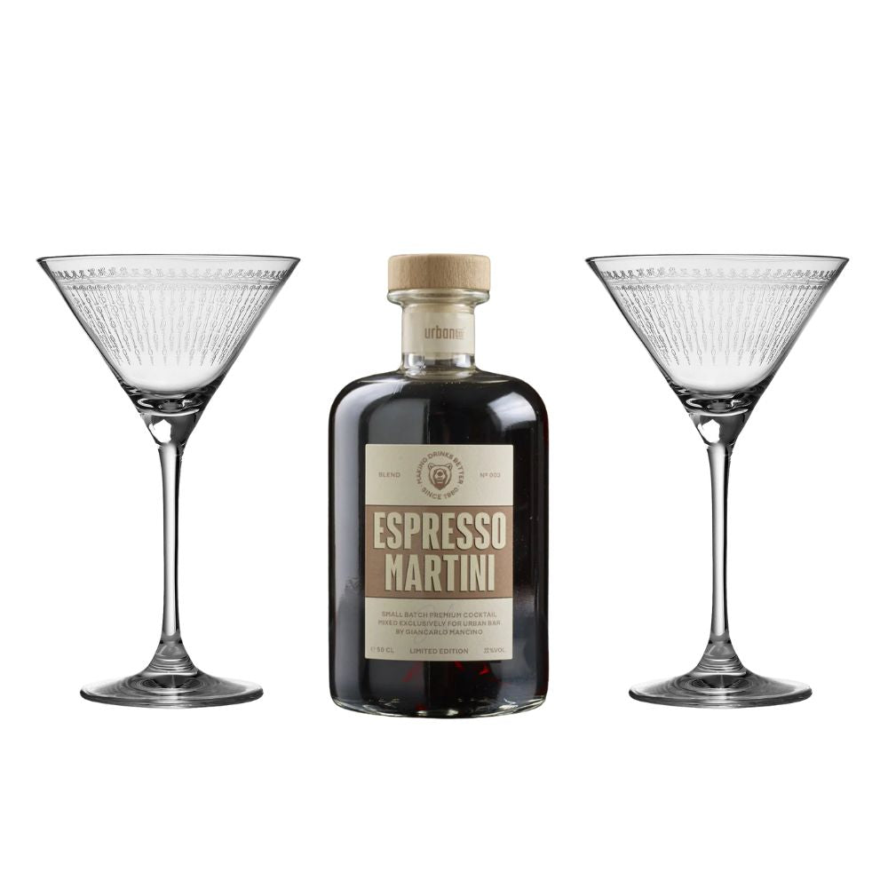 Espresso-Martini- und Glas-Set – Urban Bar