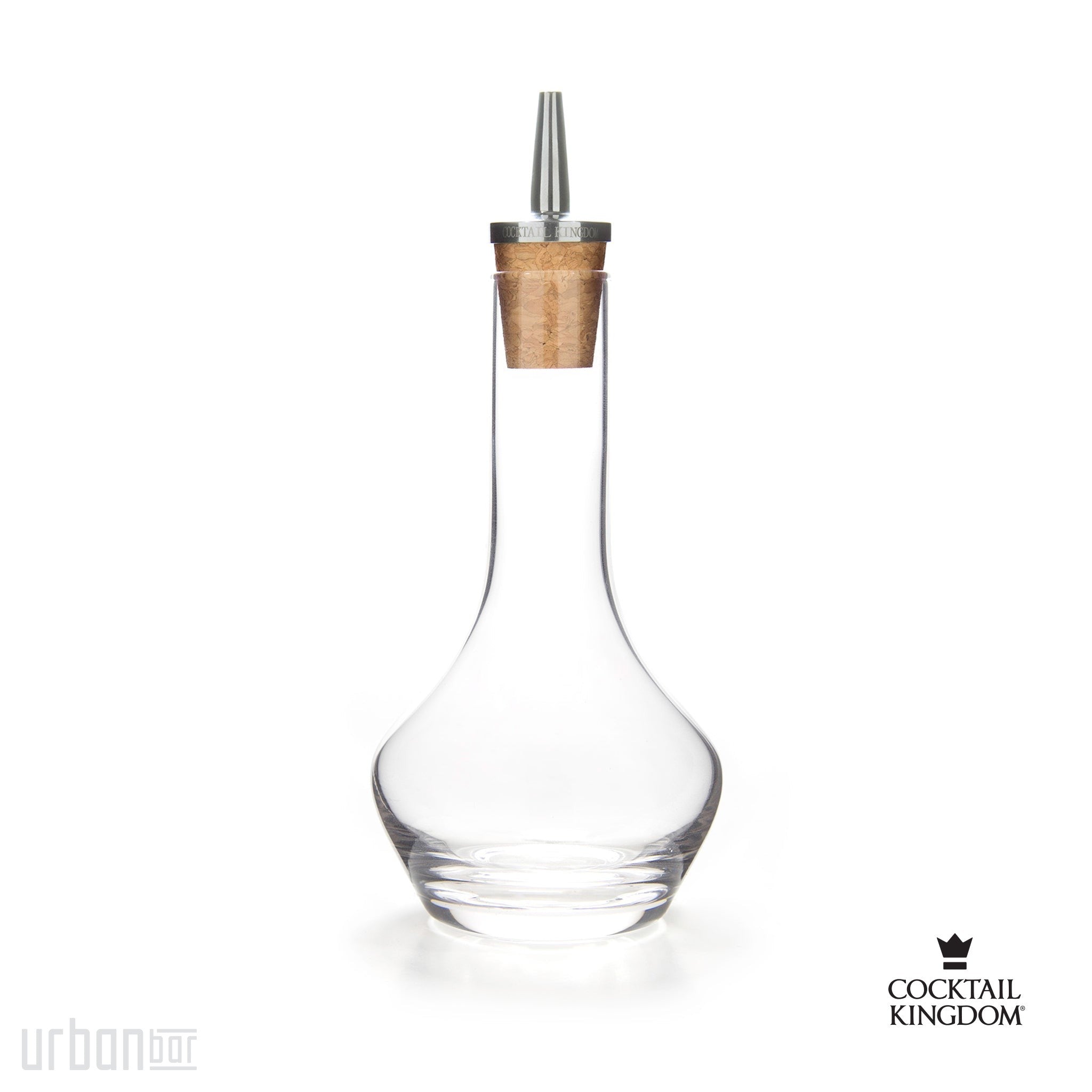 Botella de bitters - Tapa con salpicadura de acero inoxidable / 100 ml (3,4 oz)