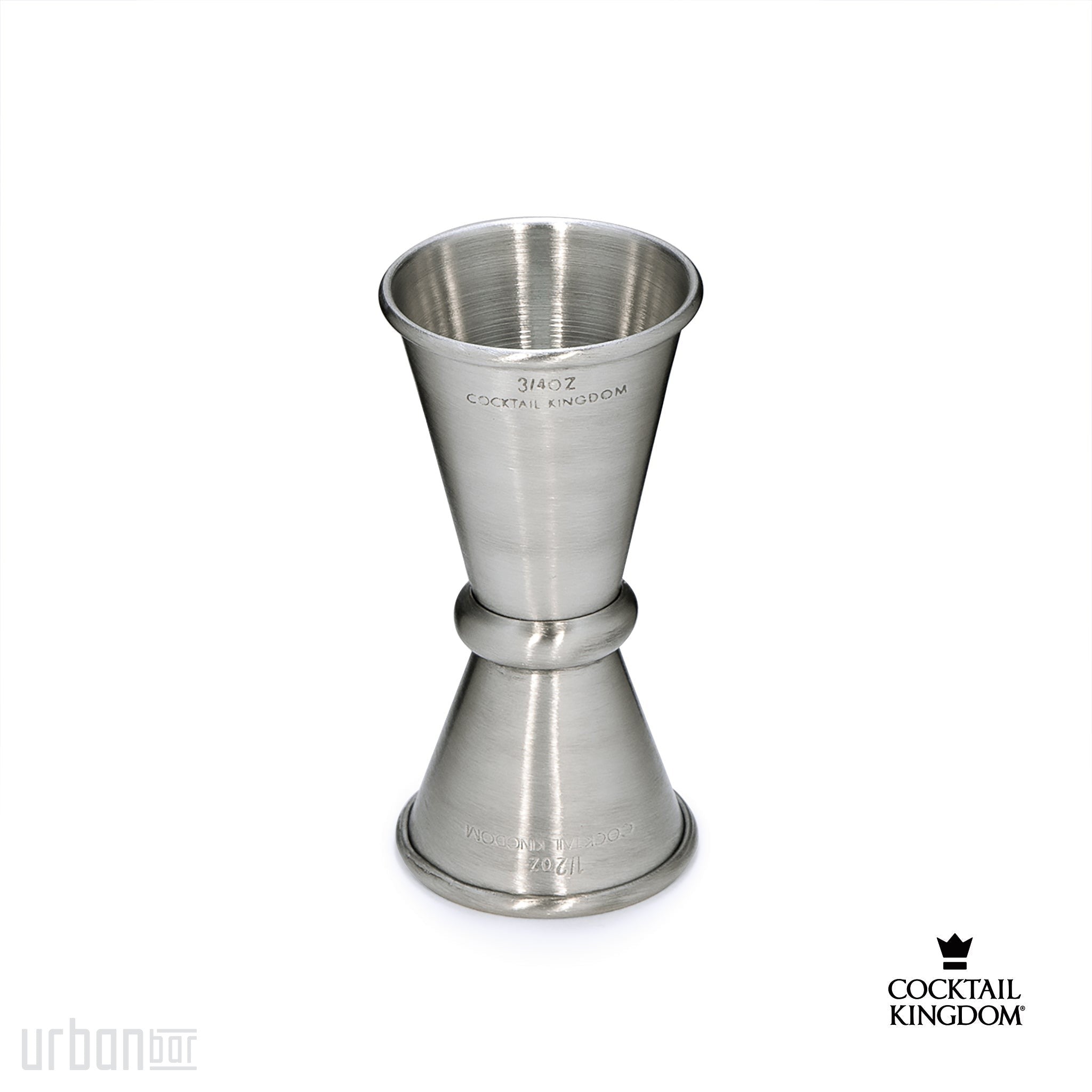 Jigger estilo japonés de 1/2 oz/3/4 oz - Acero inoxidable