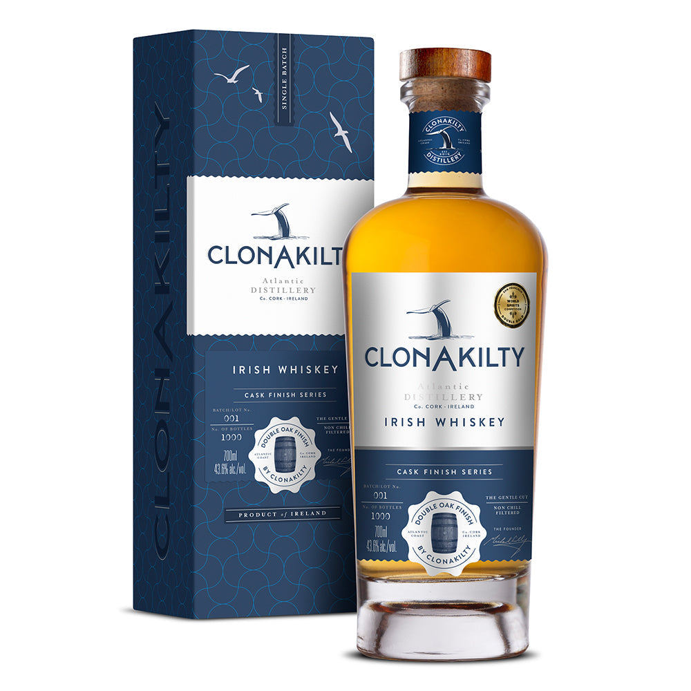 Clonakilty Single Batch Double Oak Whiskey irlandese - 70cl