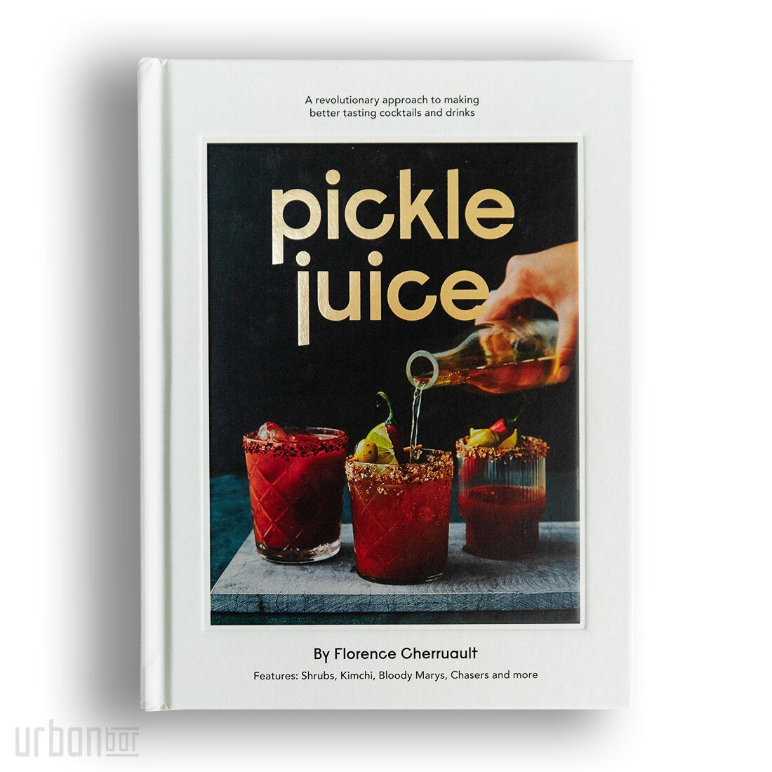 Libro de cócteles de jugo de pepinillos