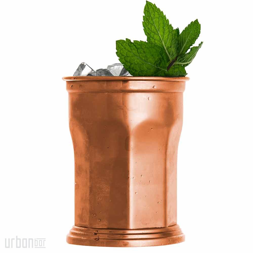 Octagonal Copper Julep Cup 39cl