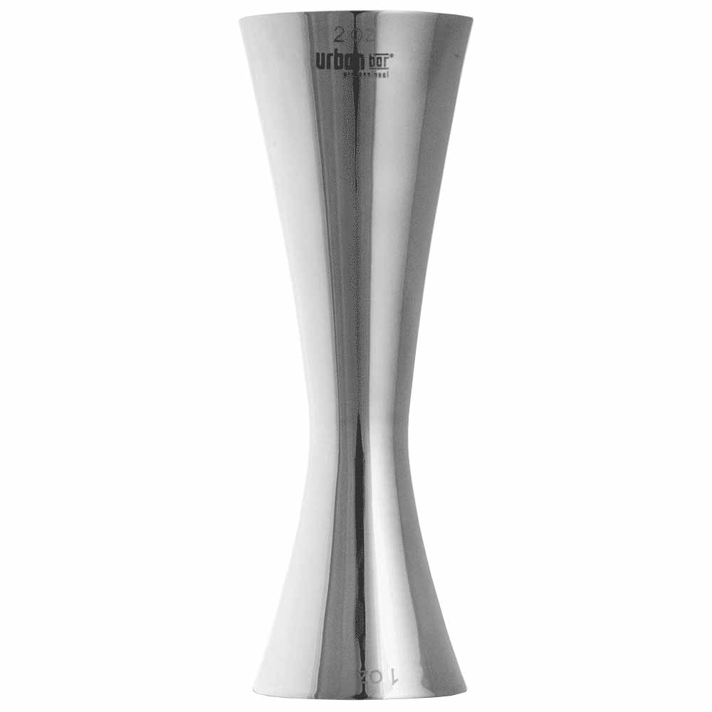 Jigger de acero inoxidable para cócteles Aero® de 1 oz o 2 oz