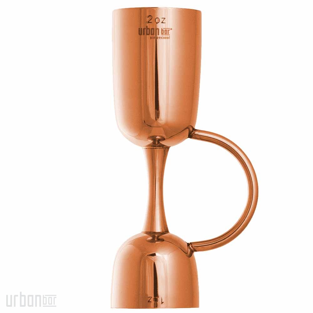 Jigger de cobre para cócteles Coley® de 1 oz o 2 oz