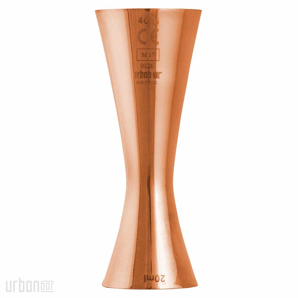 Jigger de cobre para cócteles Aero® de 20 ml/40 ml