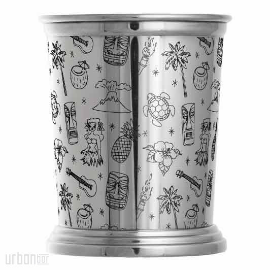 Copa Julep Tiki de acero inoxidable de 40 cl