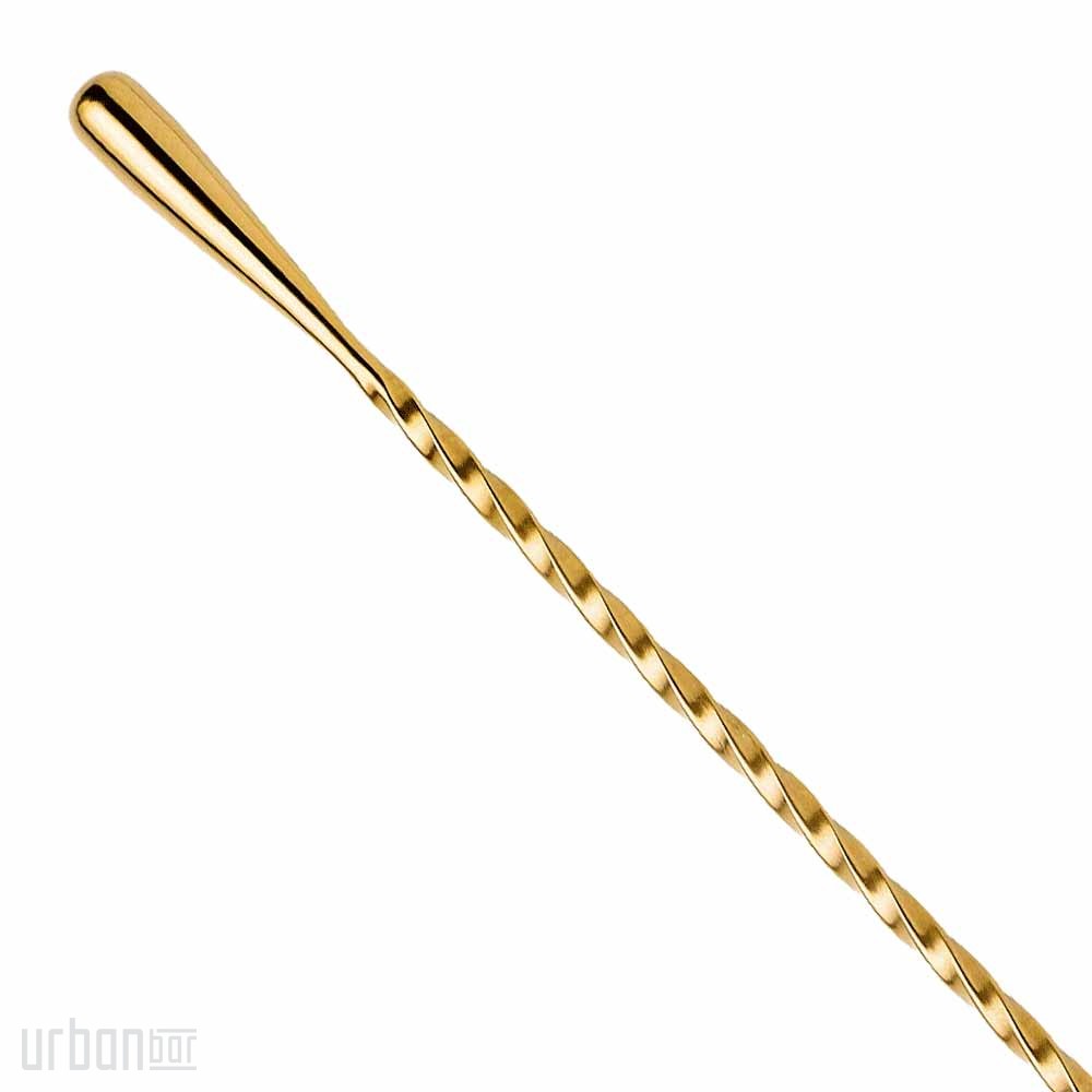 Cuchara para barra de oro con forma de gota de 40 cm