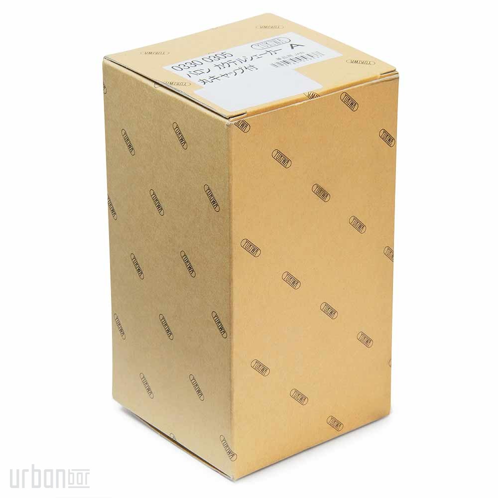 Coctelera Baron Yukiwa de acero dorado y mate de 50 cl