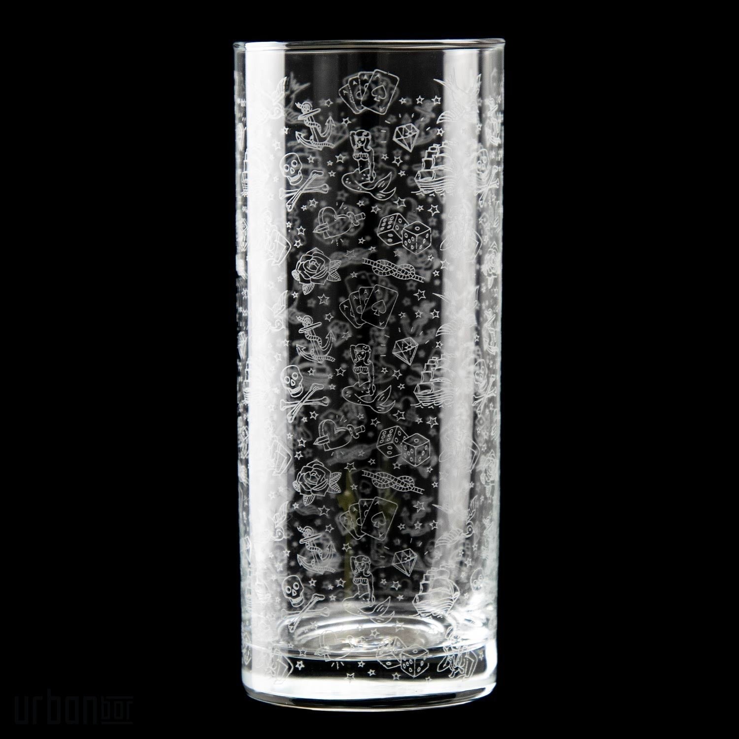 Vaso alto Tattoo de 30 cl