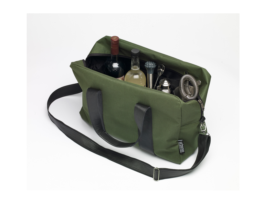 Bolsa de herramientas color verde oscuro