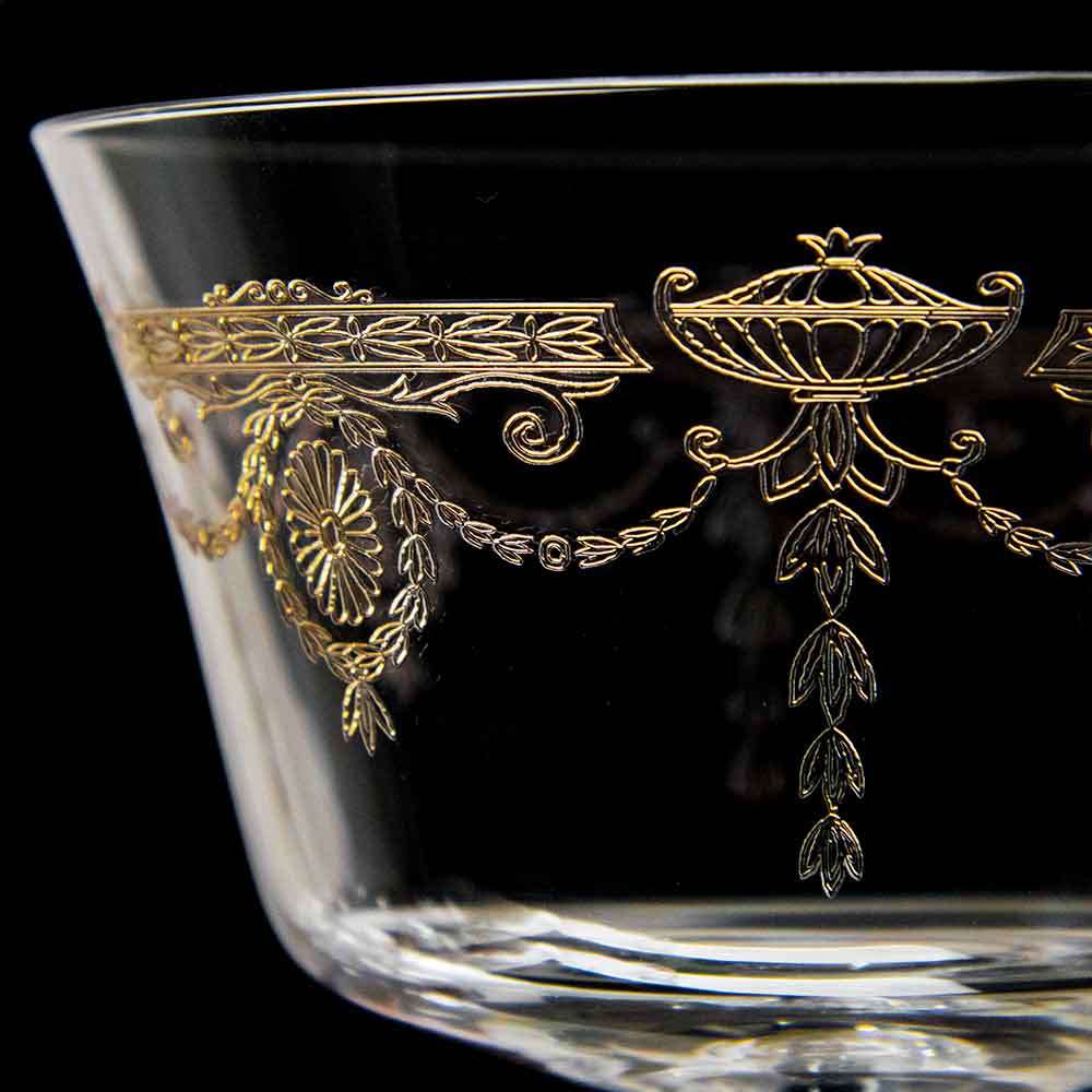 1890 Gold Fizz Cocktailglas Coupe 20cl