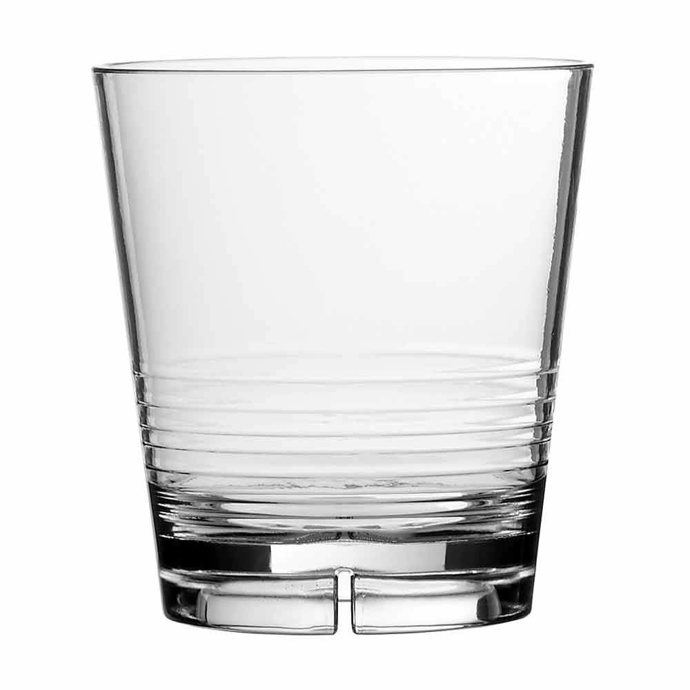 Bicchiere Old Fashioned Impilabile in Plastica 31cl