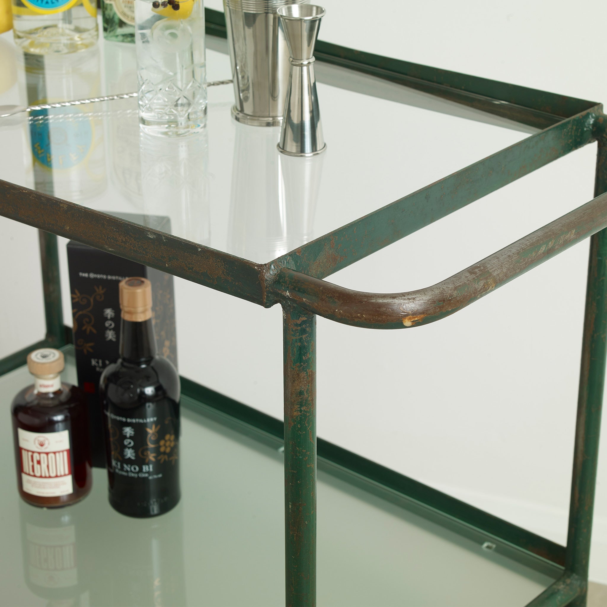 Geest Industrial Trolley 1950's- Green