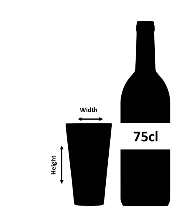 Qubo Kristall Highball Glas 32cl
