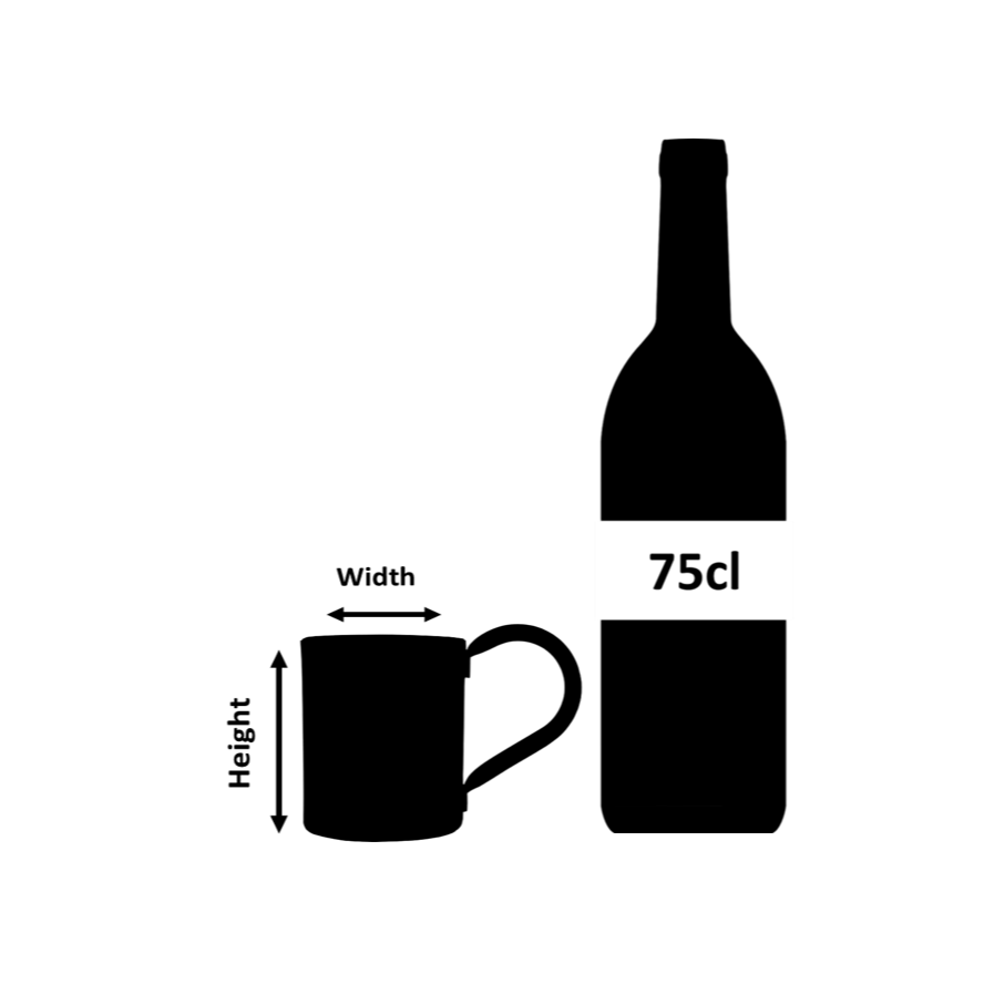 Grande tasse Moscow Mule en aluminium 50 cl