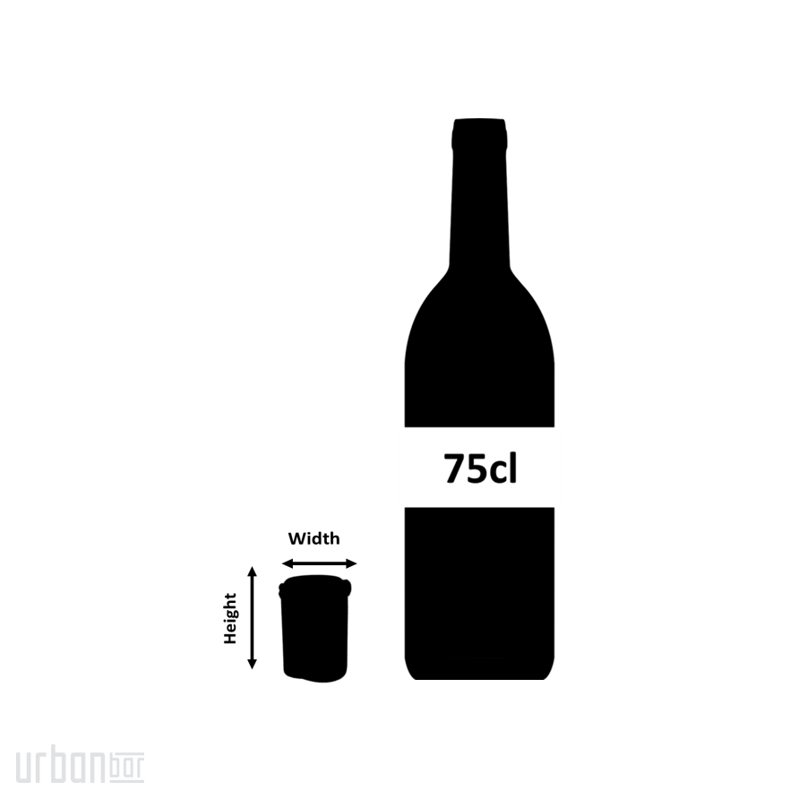 Tapón para vino espumoso plateado