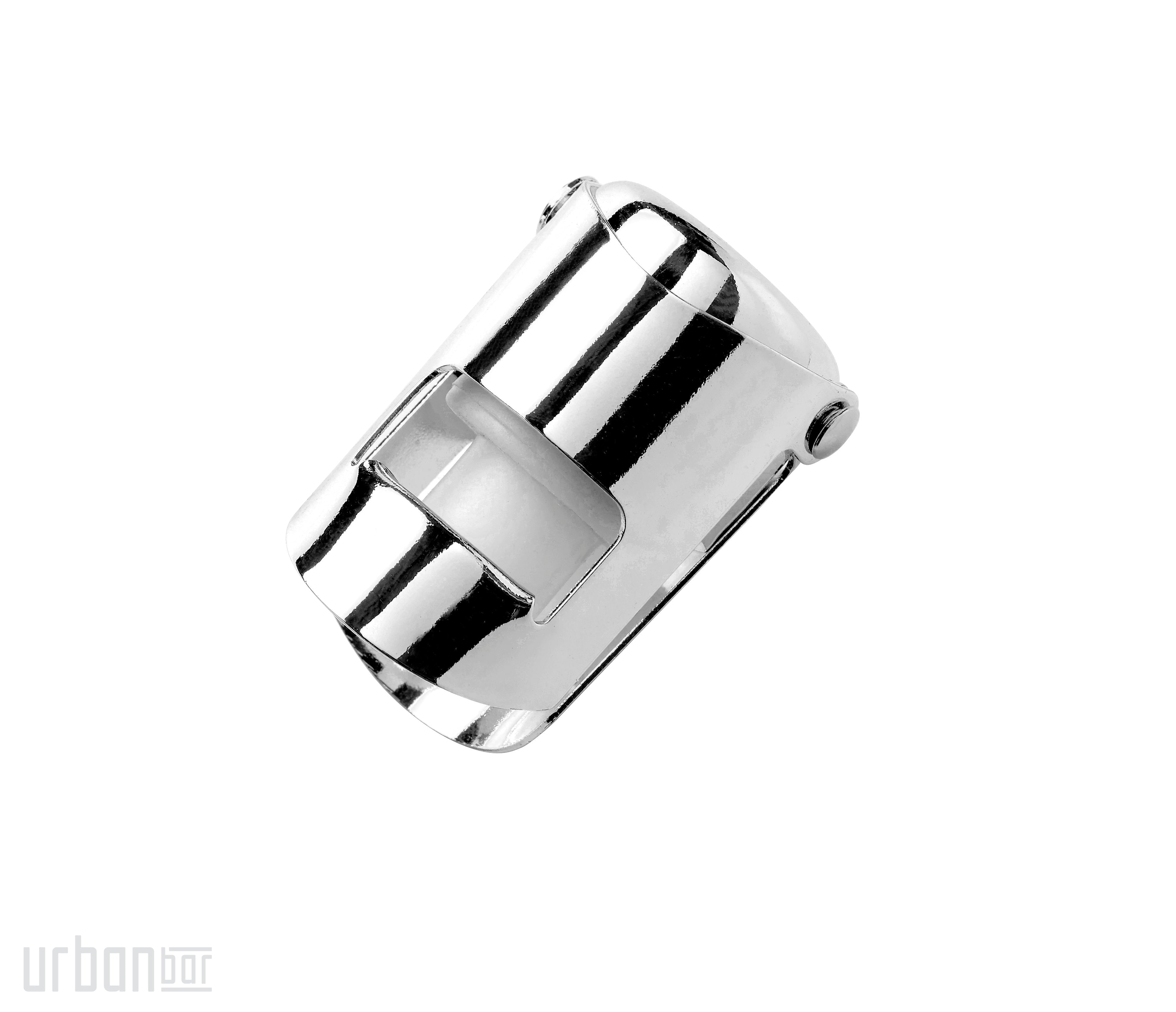Tapón para vino espumoso plateado
