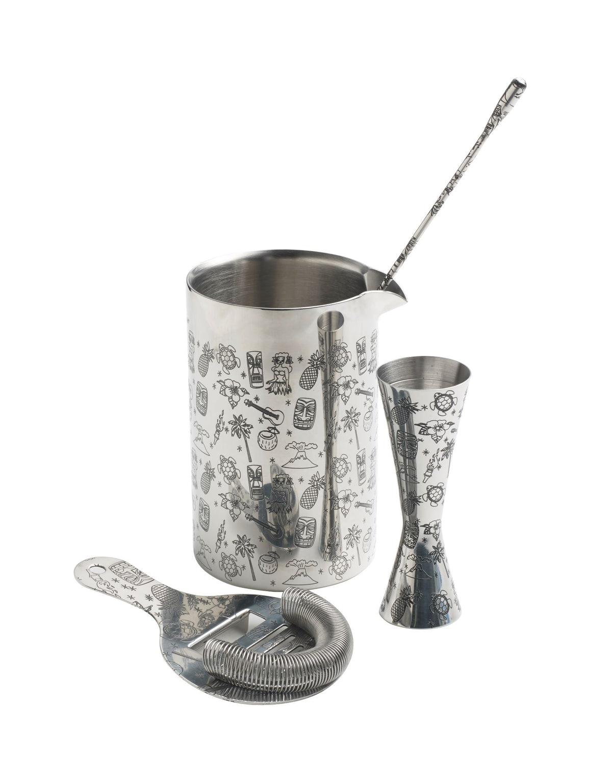 Verre à mélange Tiki à double paroi 70cl