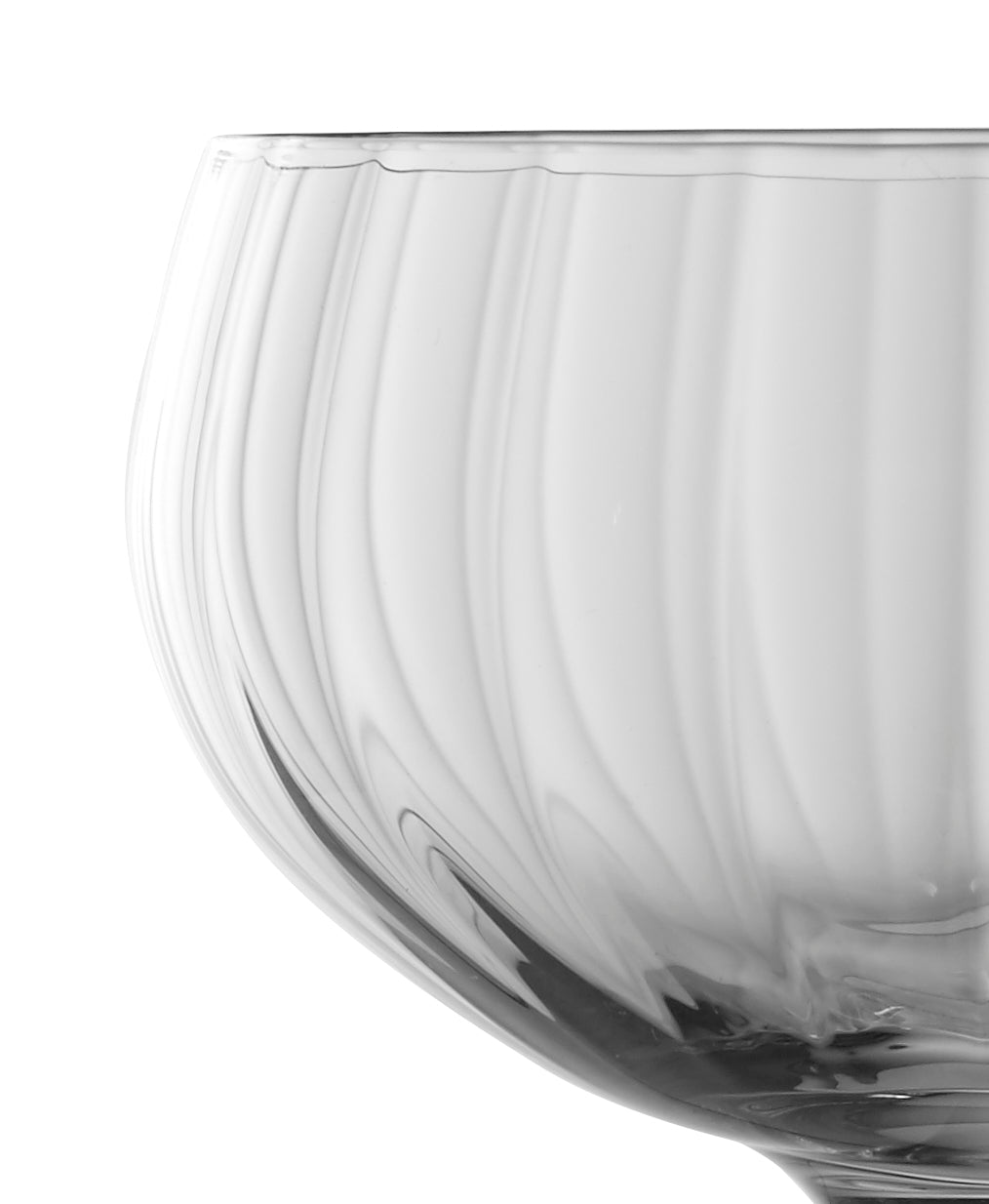 Urban Bar Retro Optic Champagne Glass Coupe - Thumbnail 4