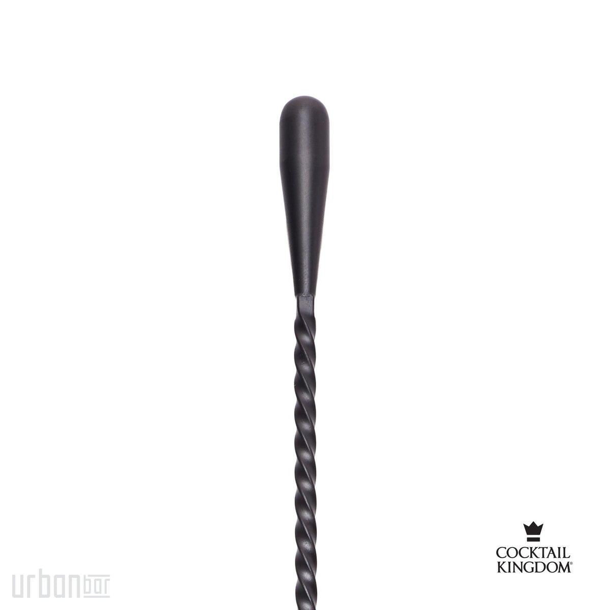 Teardrop Barlöffel - Schwarz matt / 30cm