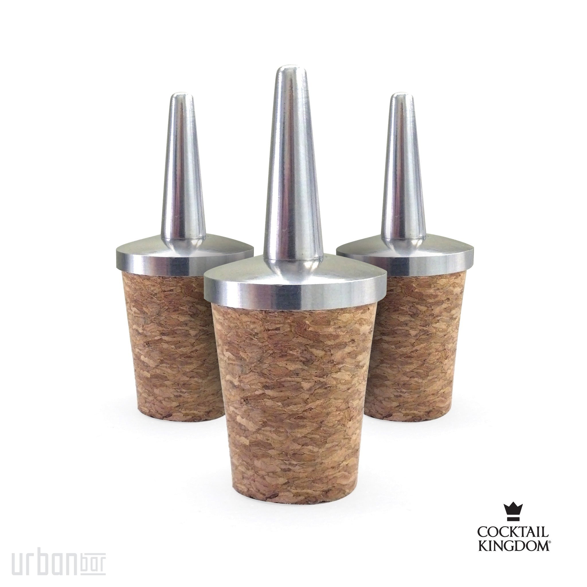 Dasher Top - Acero inoxidable / Paquete de 3