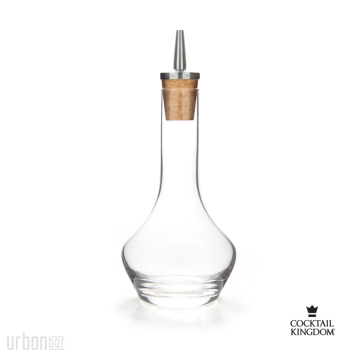 Botella de bitters - Tapa con salpicadura de acero inoxidable / 100 ml (3,4 oz)