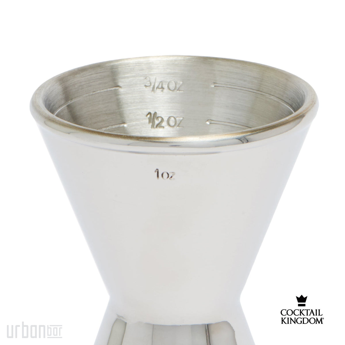 Jigger Koriko® de peso pesado de 1 oz/2 oz - Acero inoxidable