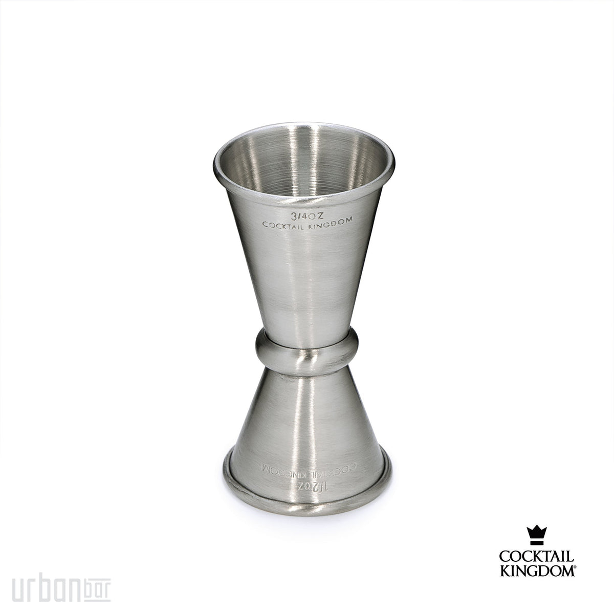 Jigger estilo japonés de 1/2 oz/3/4 oz - Acero inoxidable