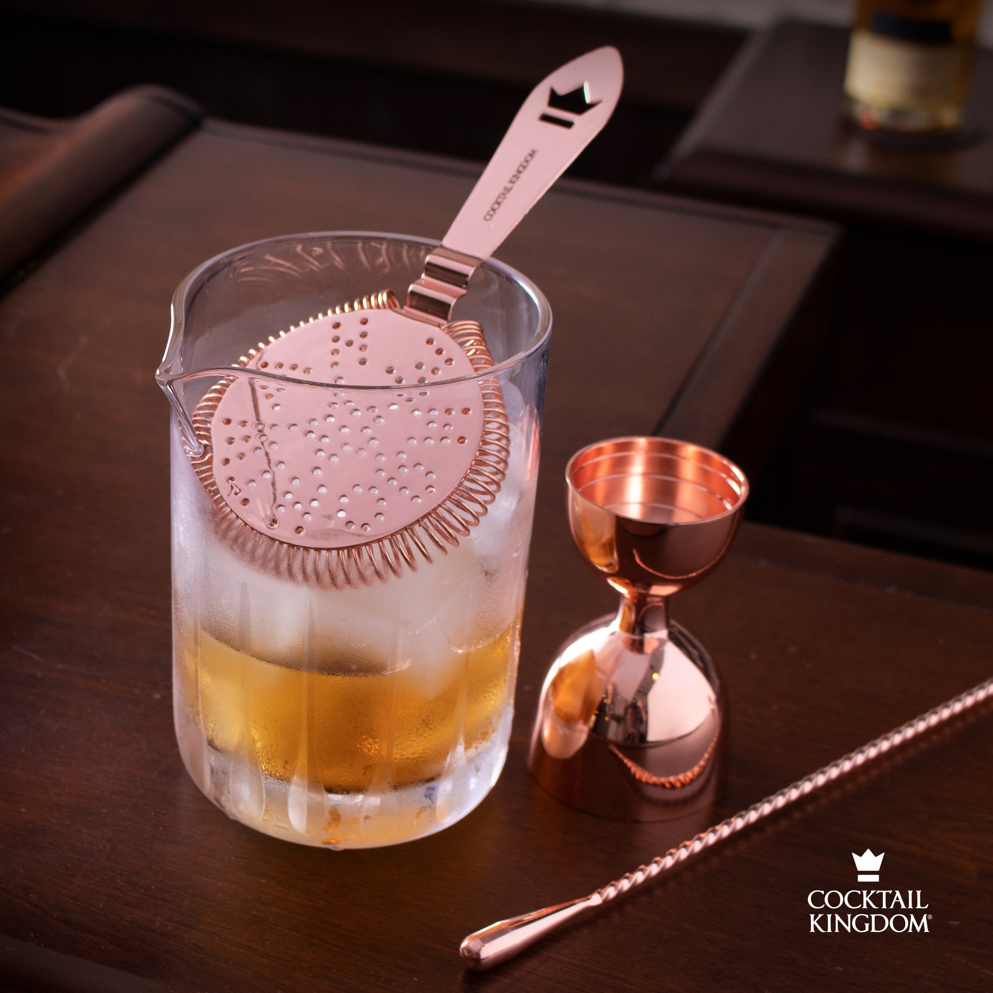 Seamless Paddle Mixing Glass - 550ml (19oz) - Thumbnail 3