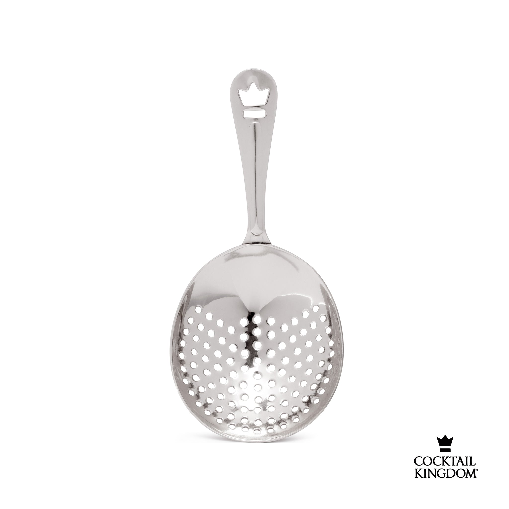Premium Julep Strainer - Stainless Steel / Mirror Finish - Thumbnail 2