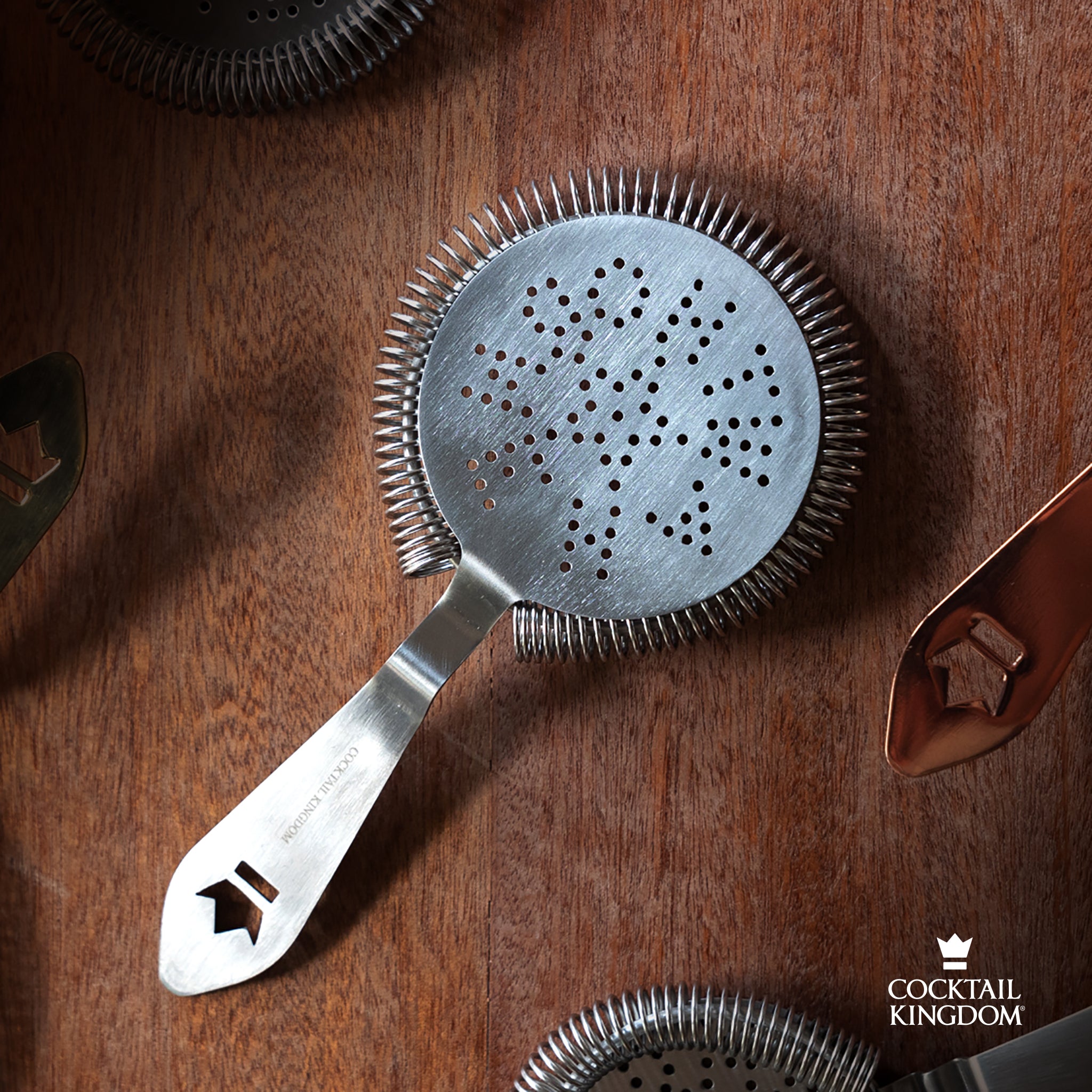 Large Antique Style Hawthorne Strainer - Stainless Steel – Urban Bar