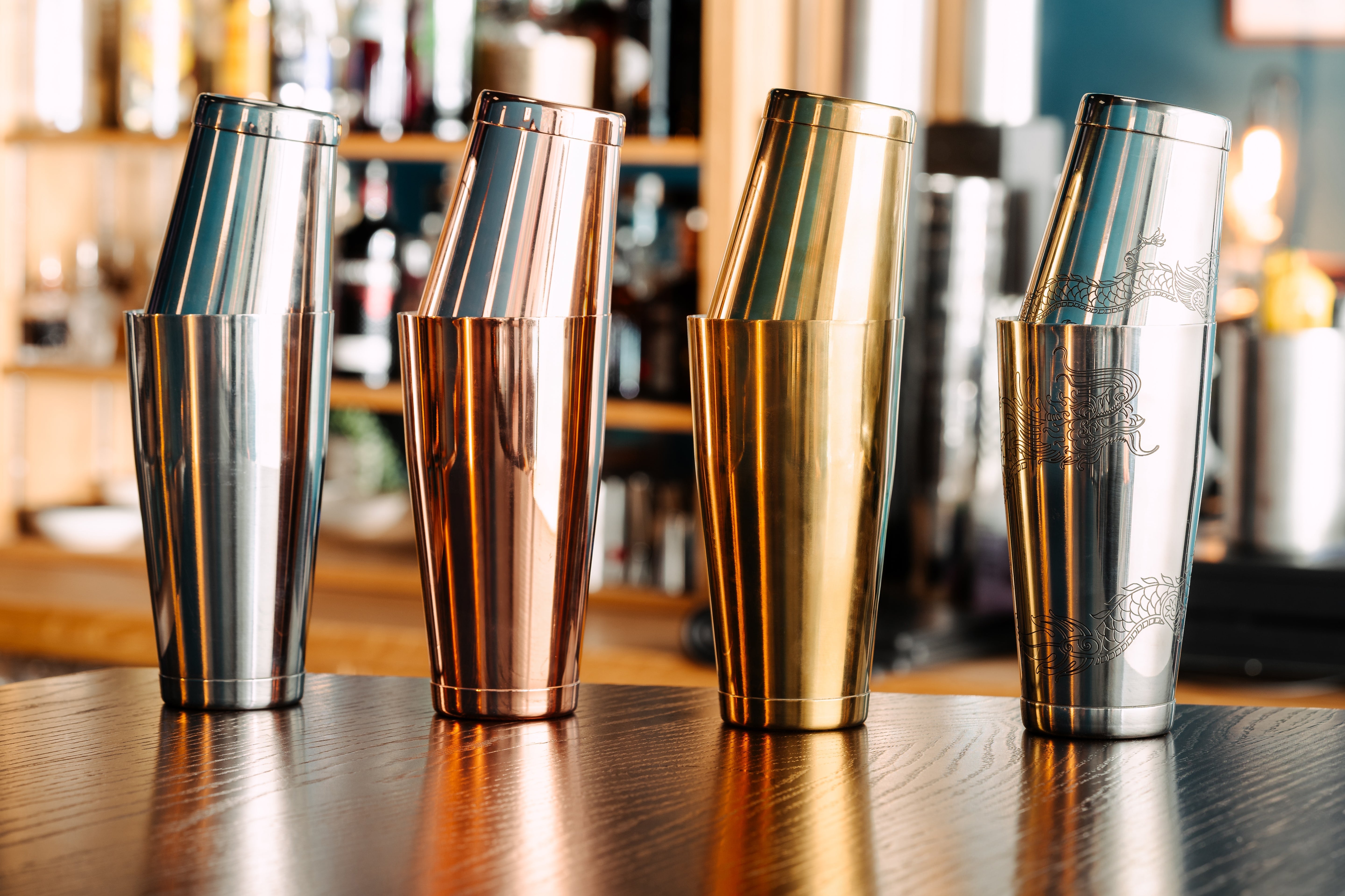 Yansheng Tin-on-Tin Copper Plated Weighted Shaker 85cl