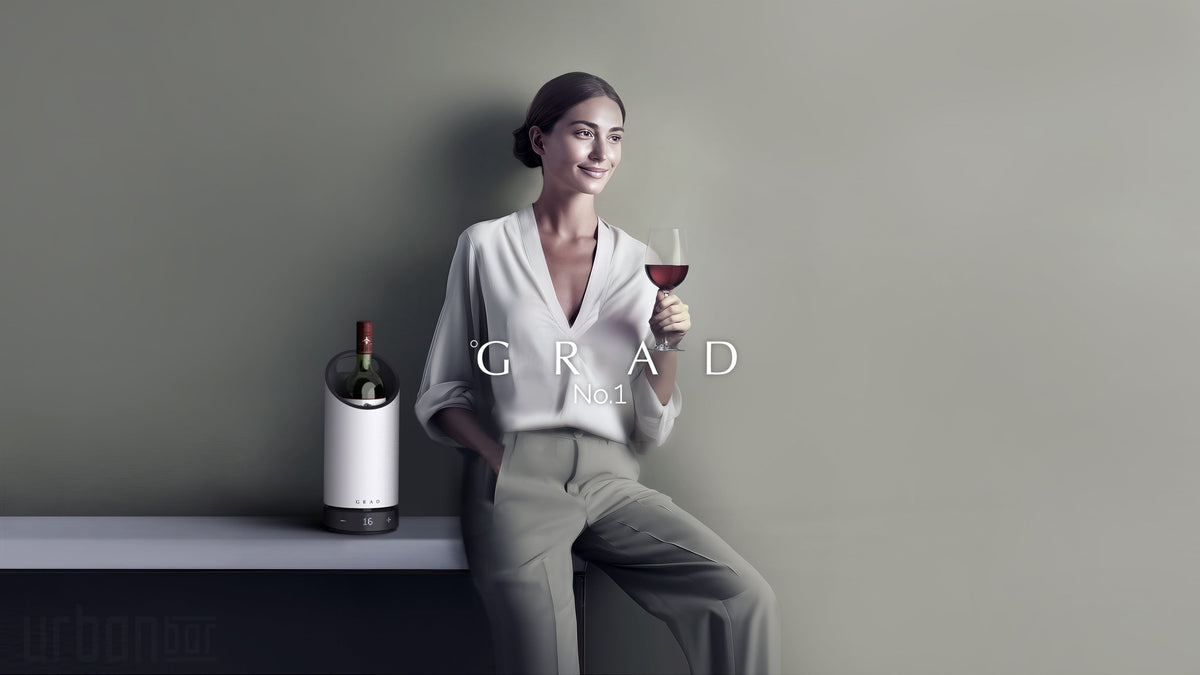 Enfriador de vino recargable 