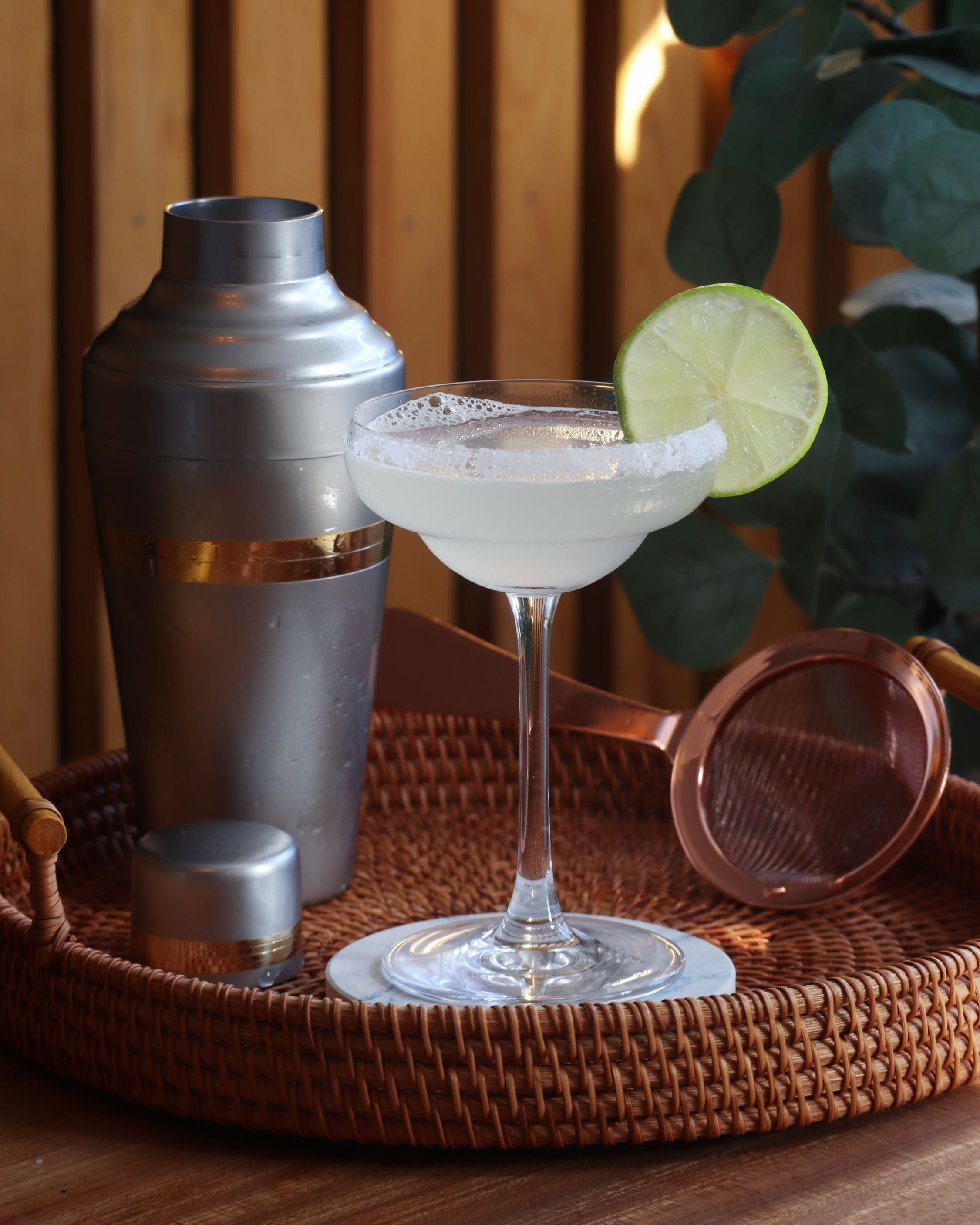 Coley® Verre à cocktail coupe en cristal 17cl