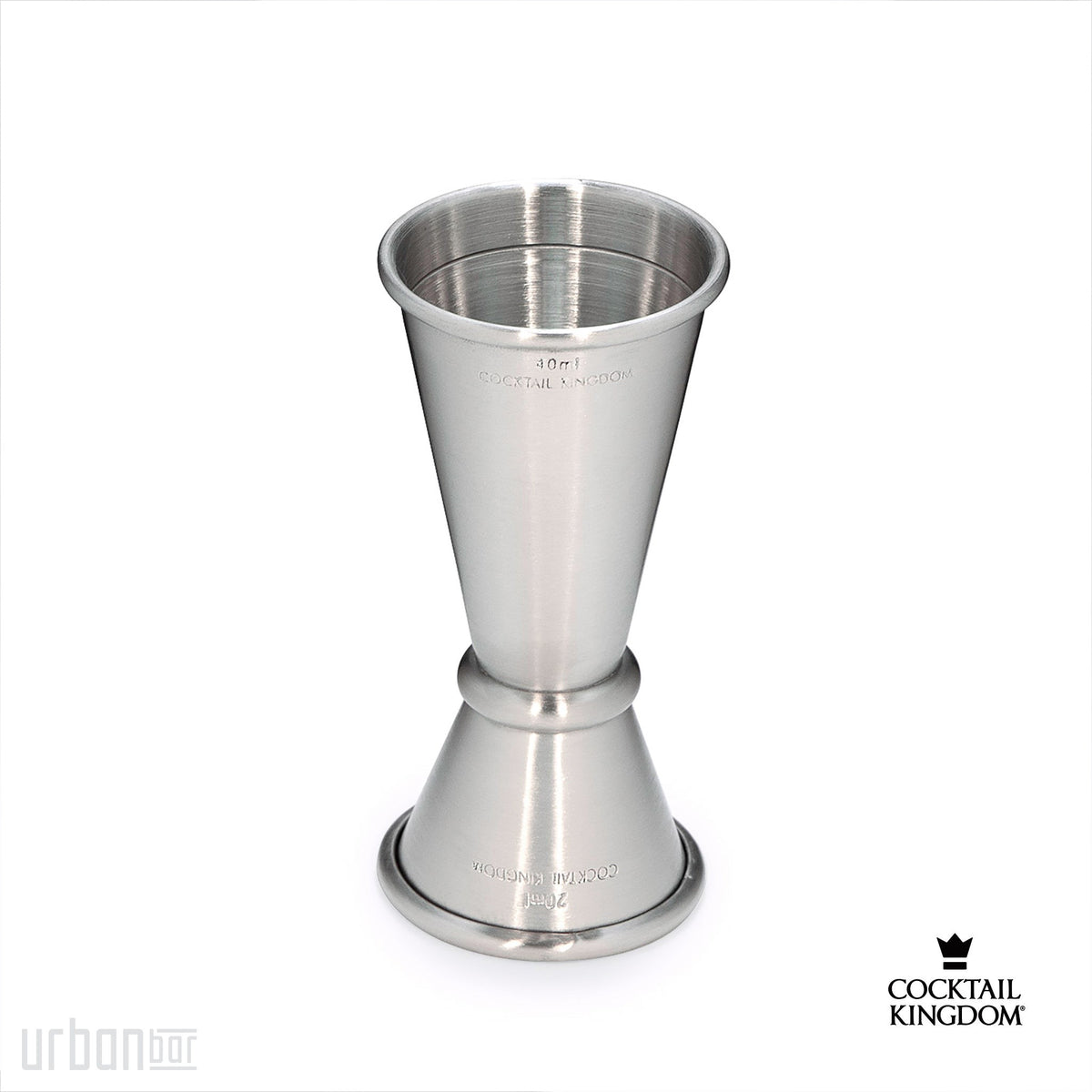 Jigger estilo japonés de 20 ml/40 ml, de acero inoxidable