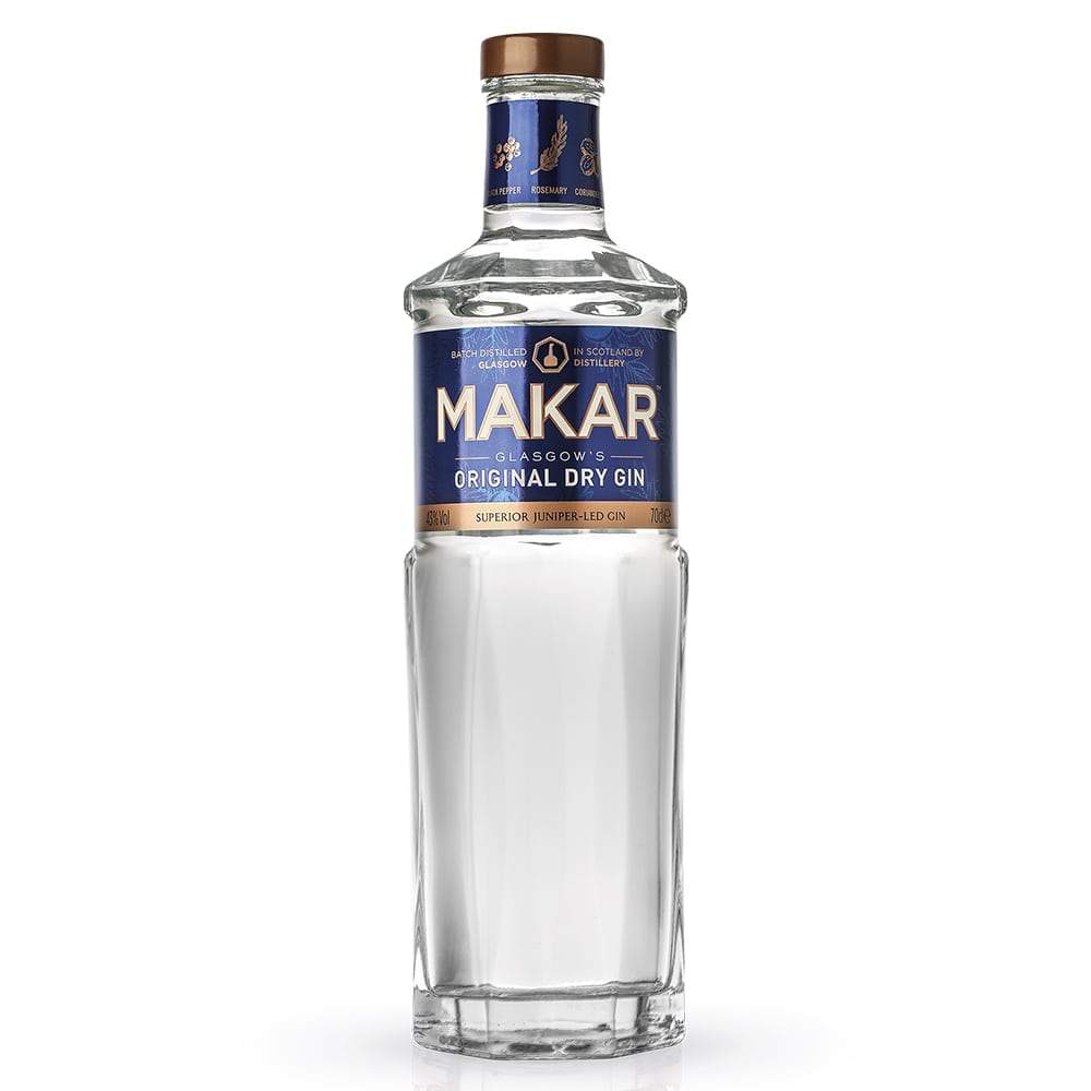 Makar Glasgow's Original Dry Gin - 70cl