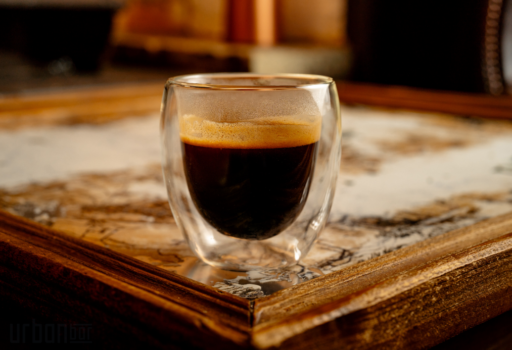 Vasos de café Napoli cortos de doble pared de 15 cl (caja de 2)