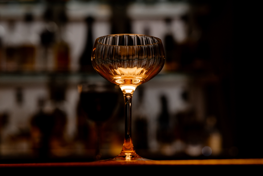 Urban Bar Retro Optic Champagne Glass Coupe - Thumbnail 3