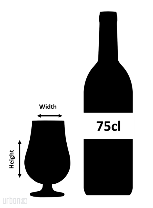 Vaso de ron Strathspey de 33 cl
