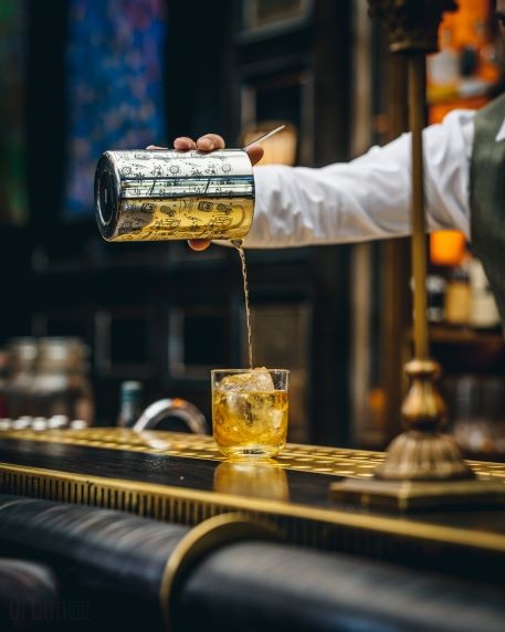 Lata mezcladora Tiki de doble pared de 70 cl