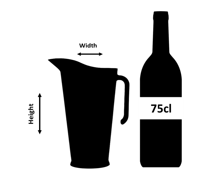 Scandia Caraffa per cocktail impilabile 1,7 Litre