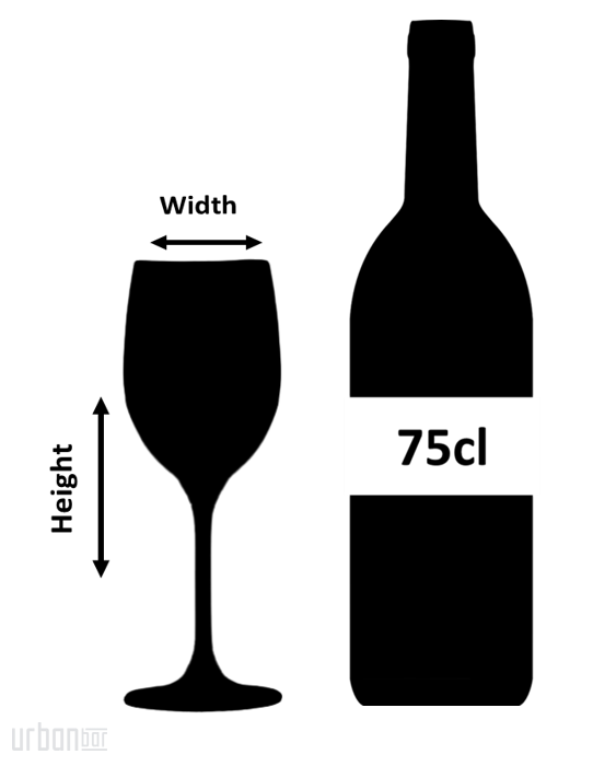 Verdot Verre à vin en cristal 24 cl