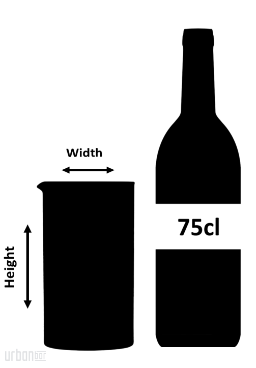 Pichet mélangeur à cocktail en verre Tattoo 60 cl