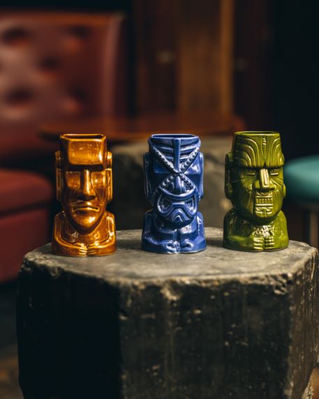 Urban Bar Moai Tiki Cocktail Mug - Thumbnail 5