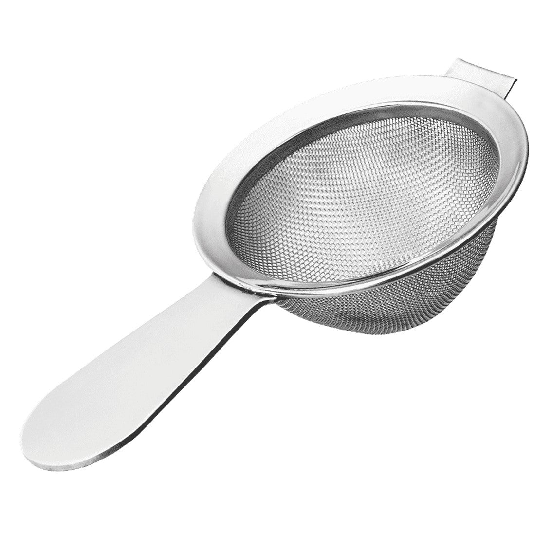 Biloxi Colino da cocktail a maglia fine in acciaio inox con manico corto 15cm