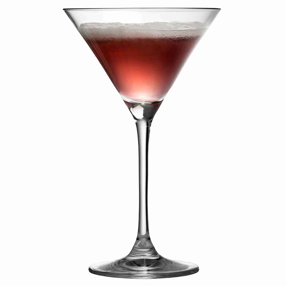 Urban Bar Verdot Crystal Martini Glass