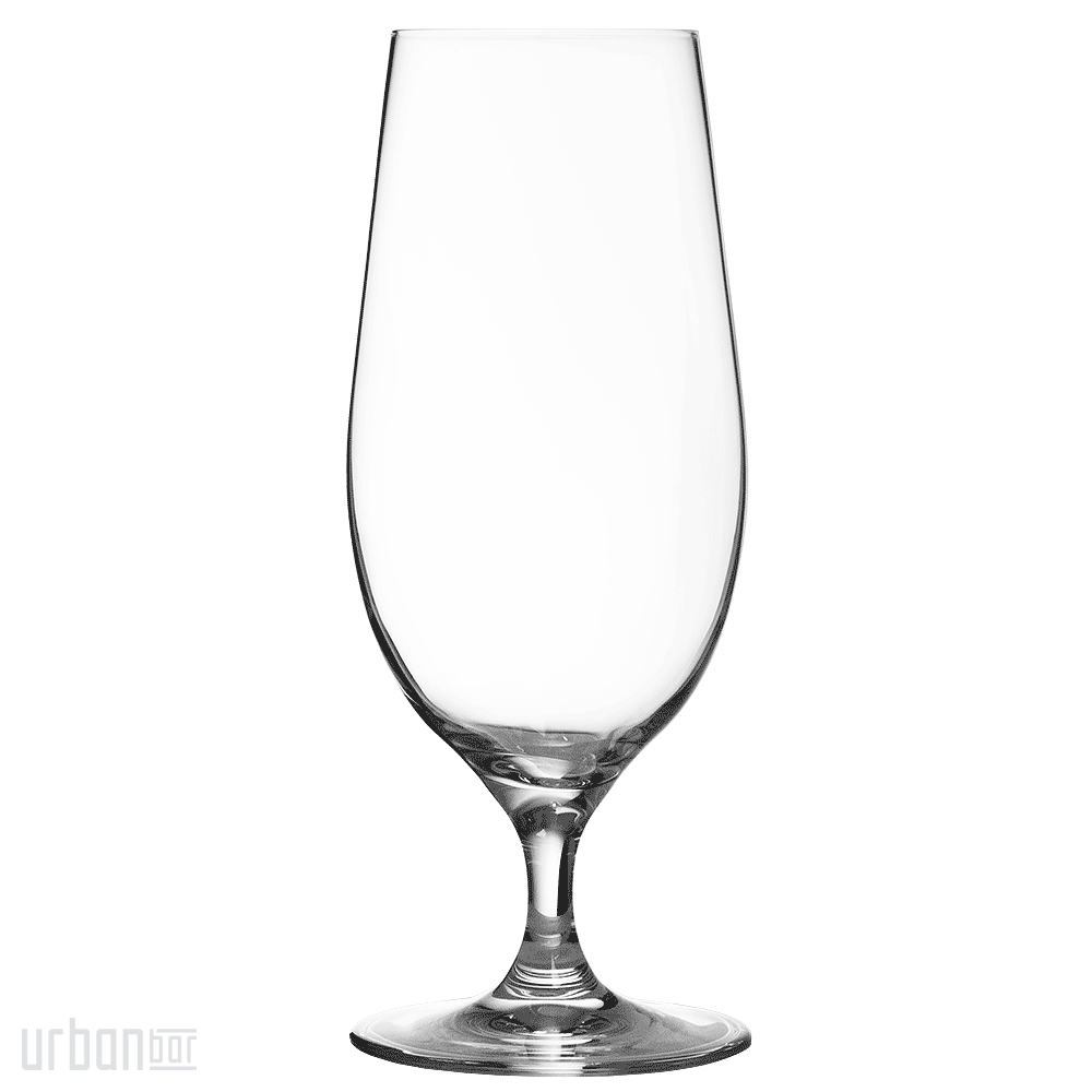 Vaso de cerveza de cristal Verdot con tallo de 46 cl