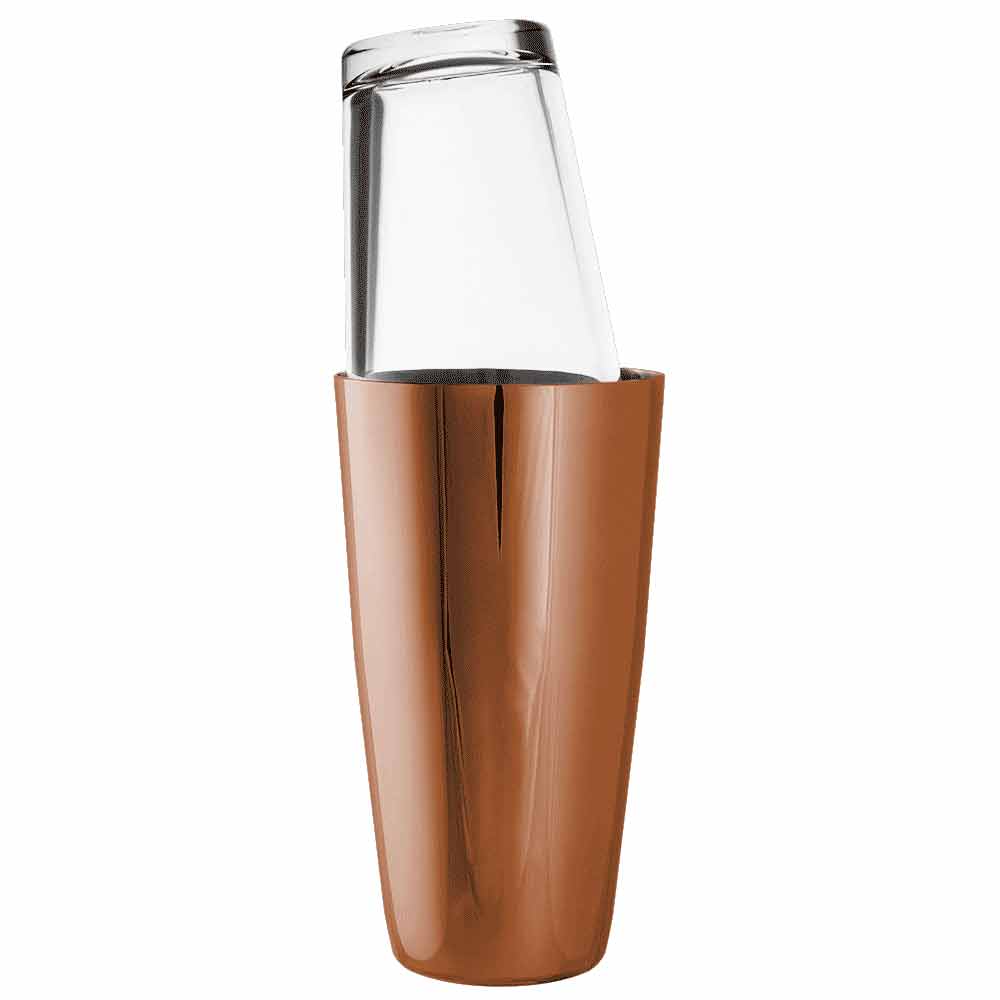 Boston Rose Gold Cocktail Shaker