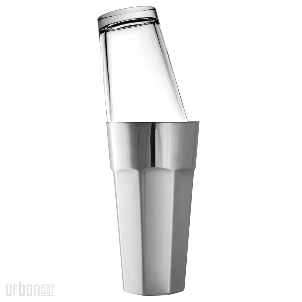 Coctelera Boston octogonal de 16 oz
