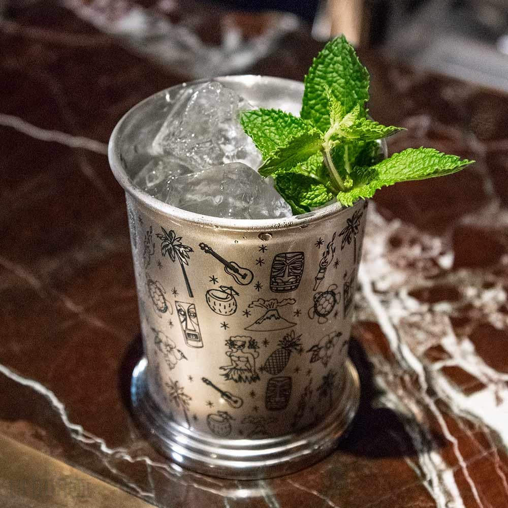 Copa Julep Tiki de acero inoxidable de 40 cl